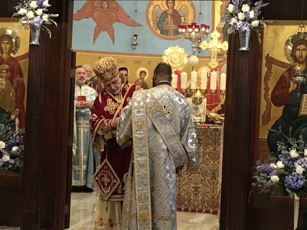 Vesting of Deacon Elias